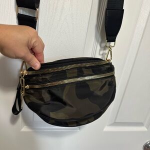 Camo Crossbody/Belt Bag